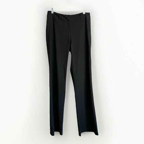 J. Jill Women Genuine Fit At The Waist Black Career Pant Sz 4 Capsule Minimalist - Picture 1 of 10